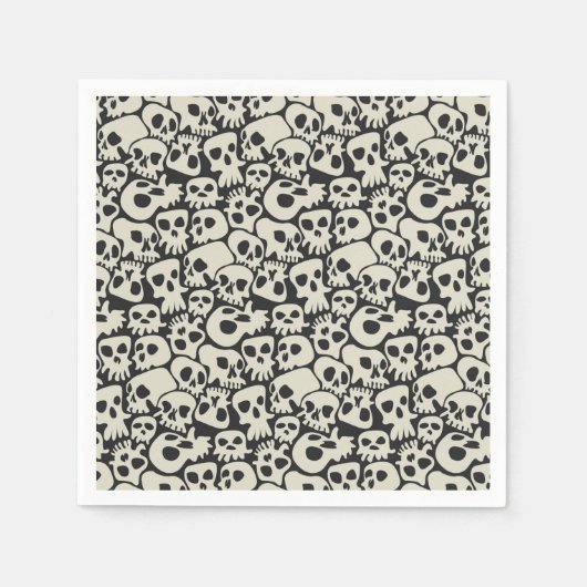 Skulls Napkins Servet (Voorkant)