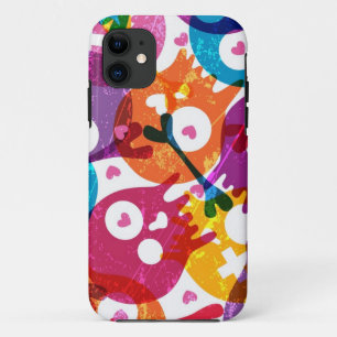 Skulls-patroon iPhone 11 Hoesje