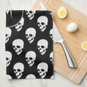 Skulls-patroon Theedoek (Quarter Fold)