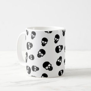 Skulls Pattern Koffiemok