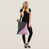 Skulls Pattern Monogrammed Canvas tas (Op model)