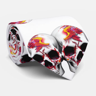 Skulls Pattern Stropdas