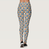 Skulls & Pumpkins Checks Leggings (Achterkant)
