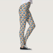 Skulls & Pumpkins Checks Leggings (Rechts)