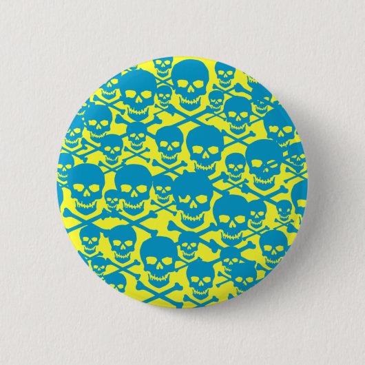 Skulls Ronde Button 5,7 Cm (Voorkant)