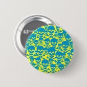 Skulls Ronde Button 5,7 Cm (Voorkant /achterkant)
