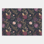 Skulls & Roses Wrapping Paper (Voorkant 2)