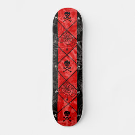 Skulls & Spinnen Skateboard Deck