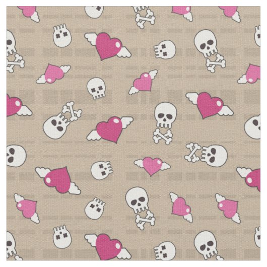 Skulls Stof (Close Up)