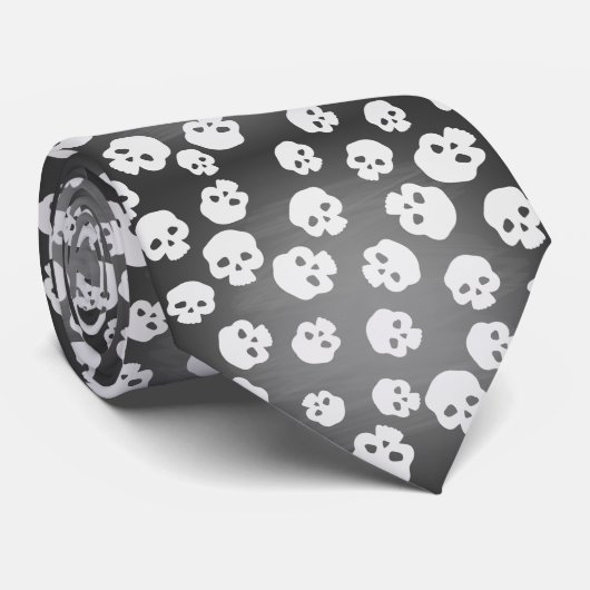Skulls Stropdas (Opgerold)