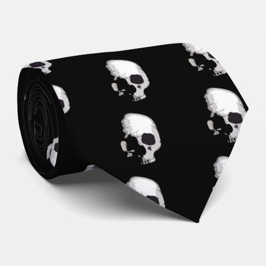 Skulls Stropdas (Opgerold)