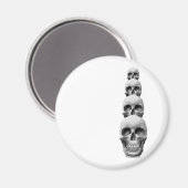 Skulls - verticaal magneet (Voorkant / Achterkant)