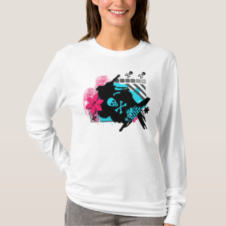 Skulls Womens Sweater T-shirt