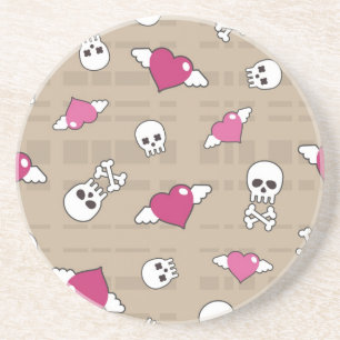 Skulls Zandsteen Onderzetter