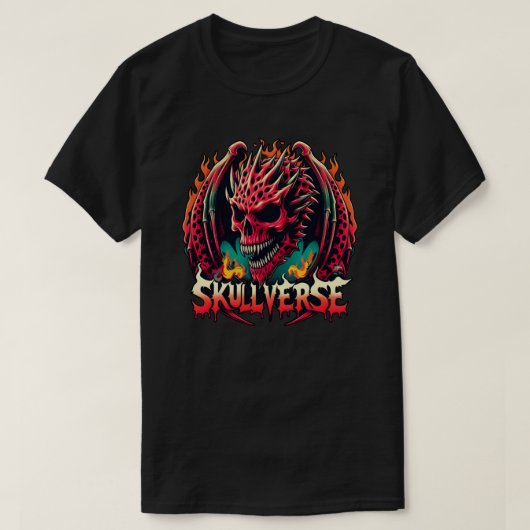 Skullverse draak t-shirt (Design voorkant)