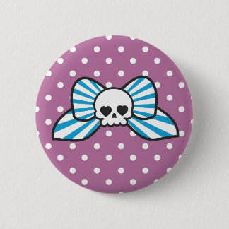Skully Bow Ronde Button 5,7 Cm