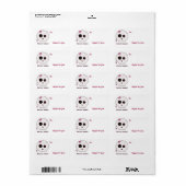 Skully Crafter Medium Size Gift Labels (Full Sheet)