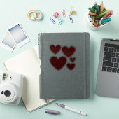 Skully Hearts Sticker (iPad Cover)