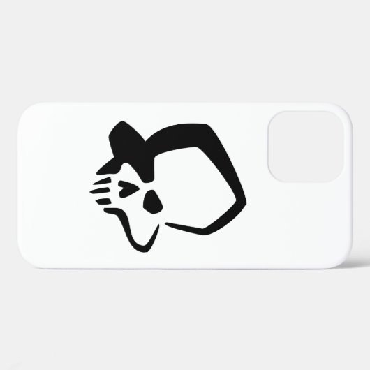 Skully iPhone Case (Achterkant (horizontaal))