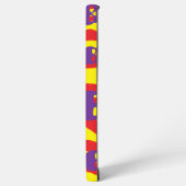 Skully Mod Zebra Samsung Galaxy Hoesje (Linkerkant)