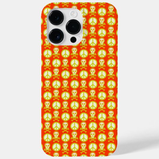 Skully Peace Case-Mate iPhone Case (Achterkant)
