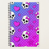 Skully Pop Kawaii Planner (Voorkant)