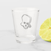Skully Shot Glass Glas (Achterkant)