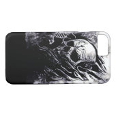 Skully Skull King Reaper Airborstel Art iPhone Case-Mate iPhone Case (Achterkant (Horizontaal))