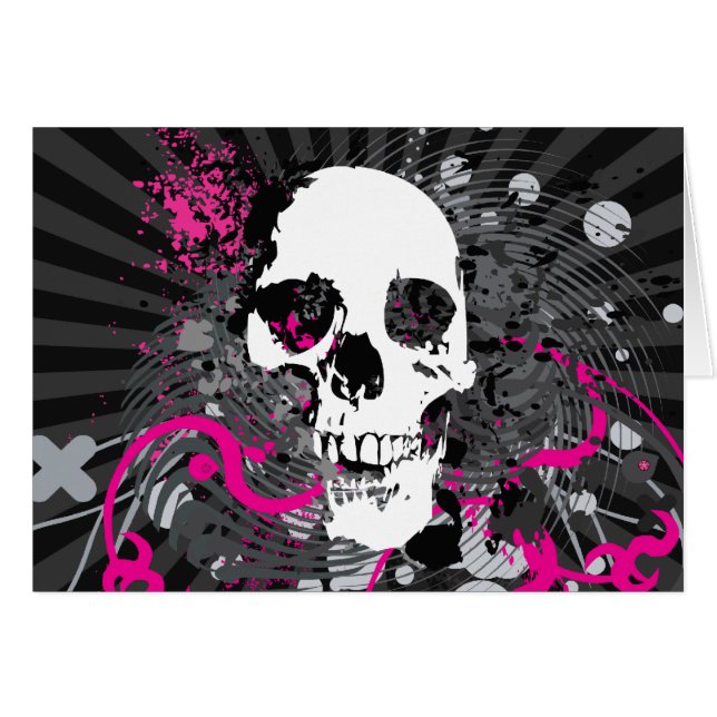 skullz. rechte verdraaide pijlen. (Voorkant Horizontaal)