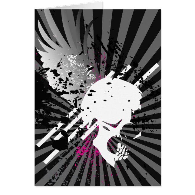 skullz. vers le bas aile. (Devant)