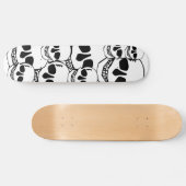 Skuls noir skateboard pont (Horz)