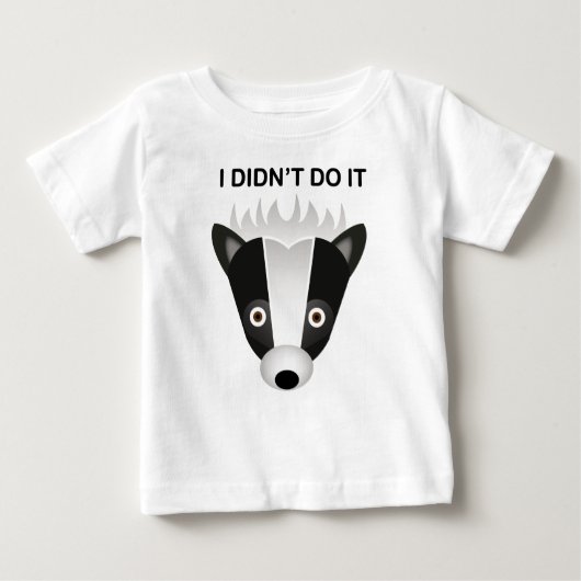 Skunk - Baby Fine Jersey T-Shirt (Voorkant)