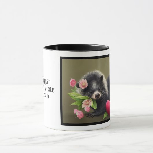 Skunk Best Thing in Stinkin' World Mug (Centre)