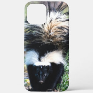 Skunk Black and White iPhone 12 Pro Max Hoesje