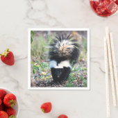 Skunk Black and White Servet (Insitu)