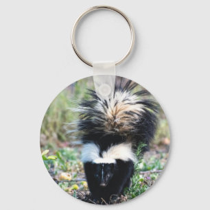 Skunk Black and White Sleutelhanger