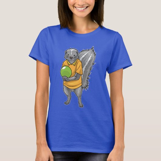 Skunk Bowling bal T-shirt (Voorkant)