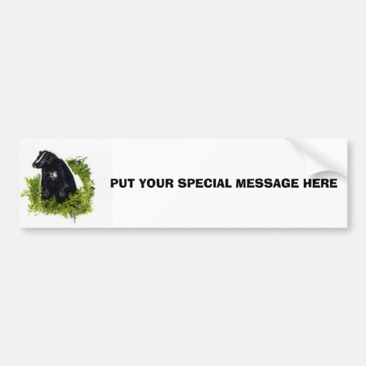 Skunk Bumpersticker (Voorkant)