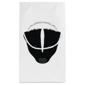 Skunk Face Klein Cadeauzakje (Achterkant)