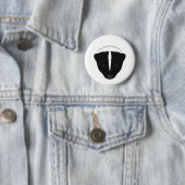 Skunk Face Ronde Button 5,7 Cm (In situ)