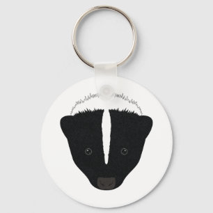 Skunk Face Sleutelhanger