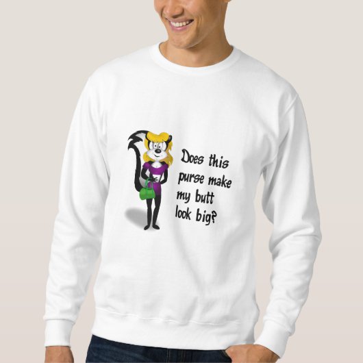 Skunk Funny Sayings Shirt (Voorkant)