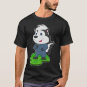 Skunk Groom Trouwfeest T-shirt (Voorkant)