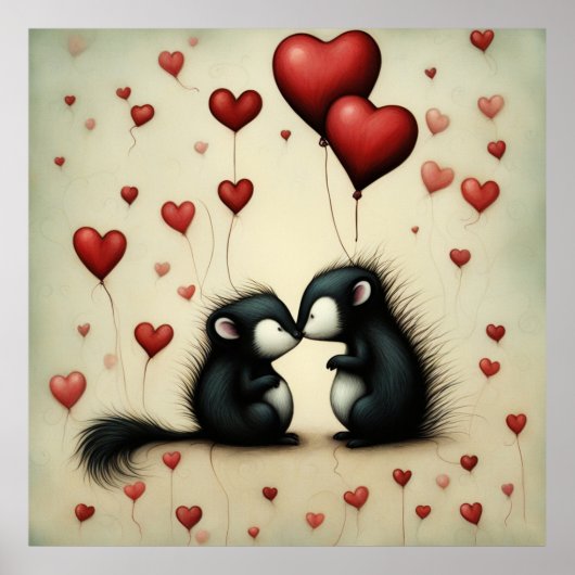 Skunk Liefde 1 Poster (Voorkant)