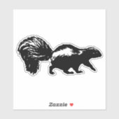 Skunk-pictogram Sticker (Vel)