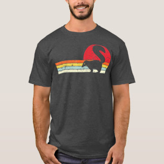 Skunk  Retro Style Funny Skunk Lovers Mannen T-shirt