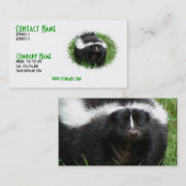 Skunk Visitekaartje (Voorkant / Achterkant)