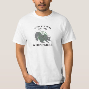 Skunk Whisperer - Skunk Pet Lover T-shirt