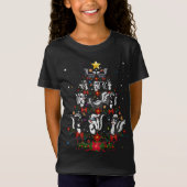 Skunks Xmas - boom - cadeau voor kunks - kerstmis T-shirt (Voorkant)