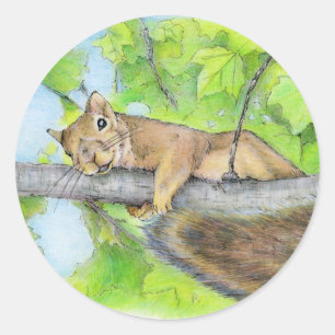 SKWIRL RONDE STICKER